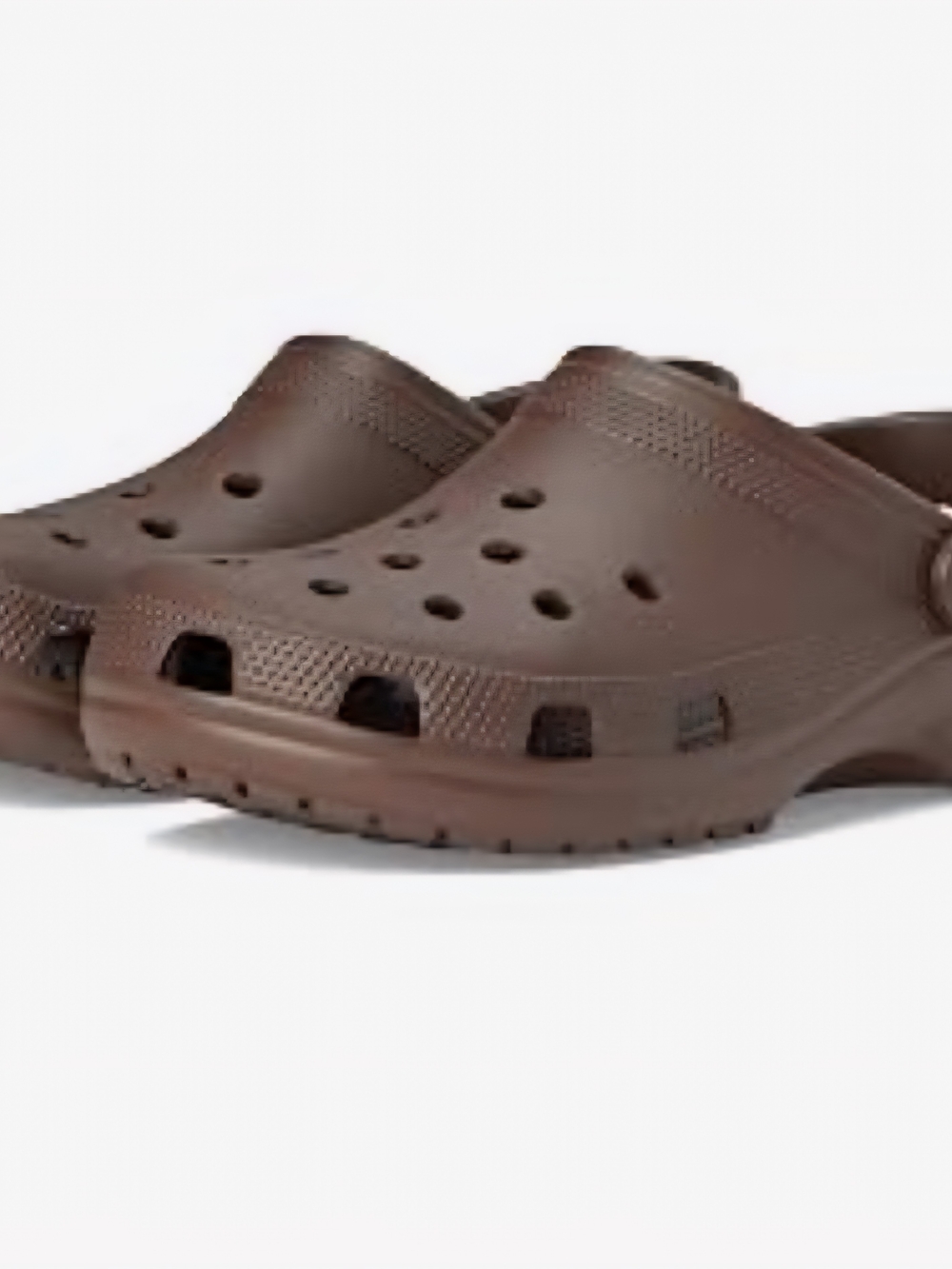 CROCS Unisex Classic Clog in Dark Brown- Size Men's 2/ Women's 4